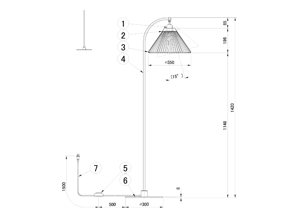 Classic Floor Lamp 368