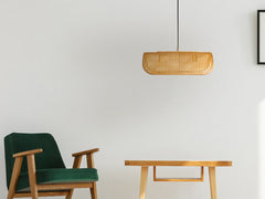 Rattan Pendant Lamp 2 Bulb